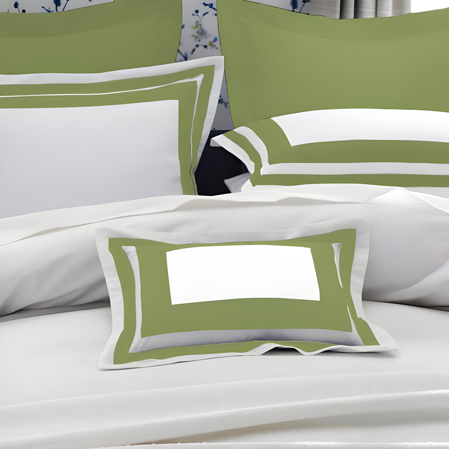 400TC Cotton Sateen Double Border Frame Duvet Cover Set