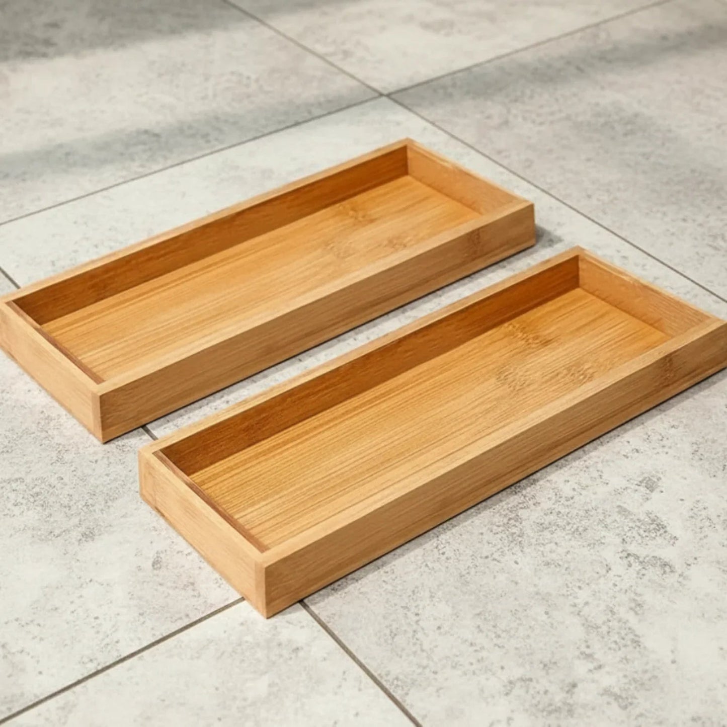 Serving Tray - Organizer White Bathroom