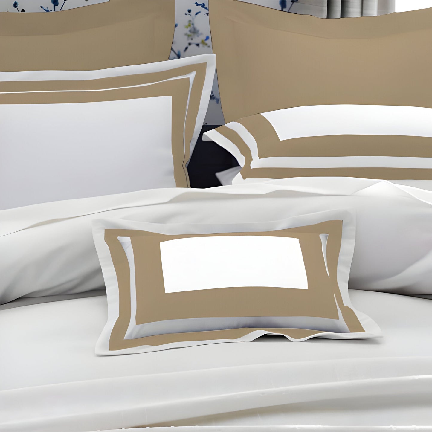 400TC Cotton Sateen Double Border Frame Duvet Cover Set