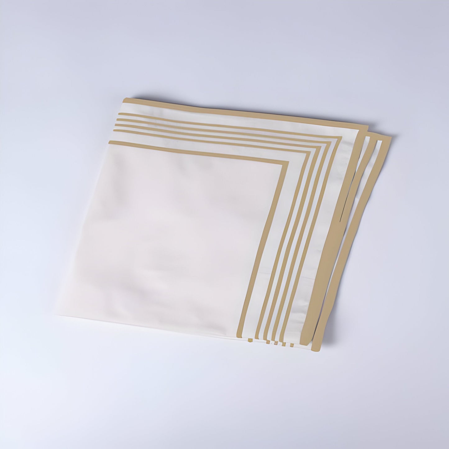Smart Border 400TC Cotton Embroidery Sateen Solid Duvet Cover Set