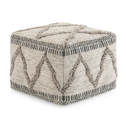 Sweeney 18 Inch Wide Square Pouf