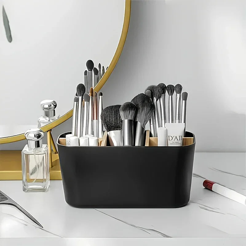 Toothbrush Holder - 5-slot Plastic Bathroom