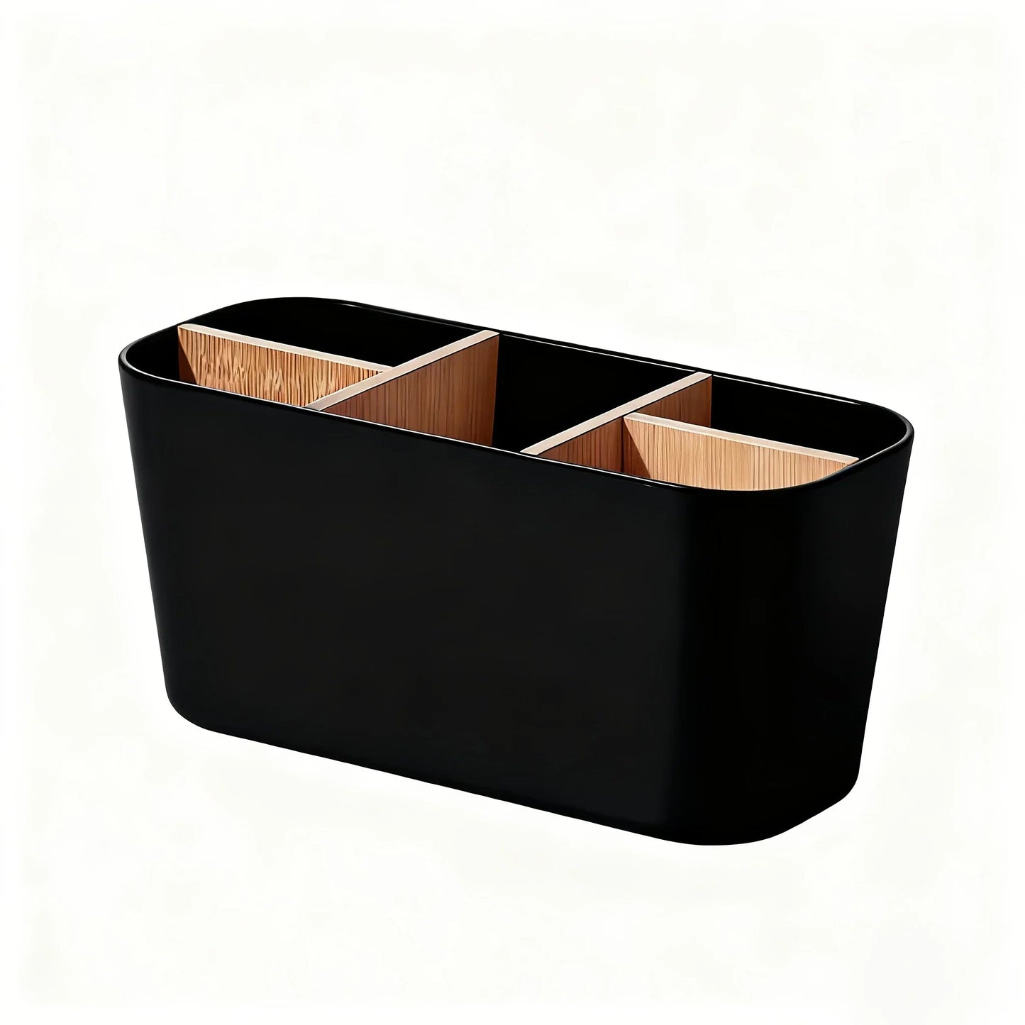 Toothbrush Holder - 5-slot Plastic Bathroom