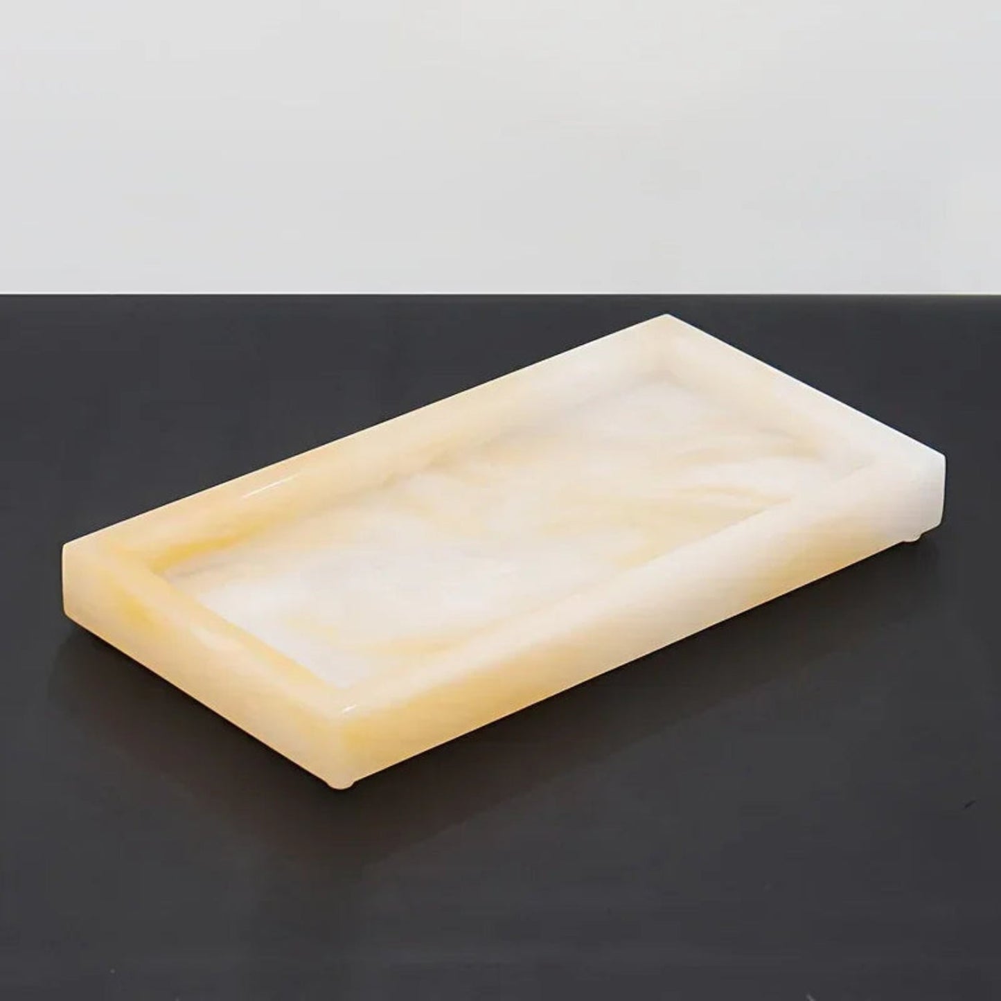 Tray - Bathroom Organizer White Small