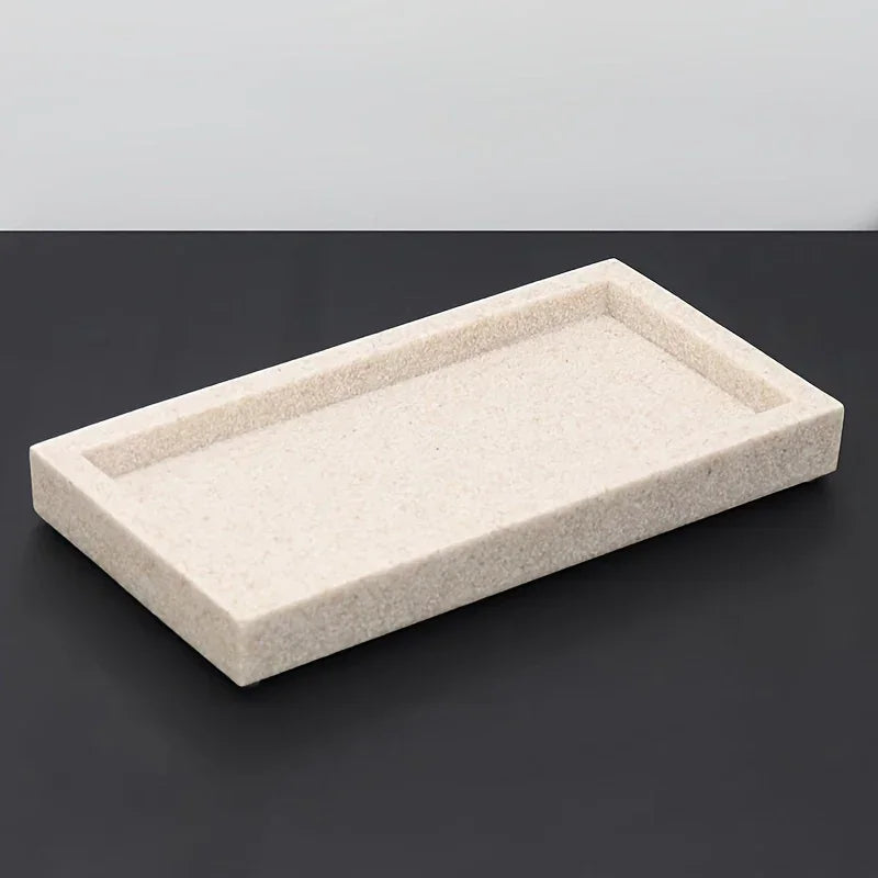 Tray - Bathroom Organizer White Small