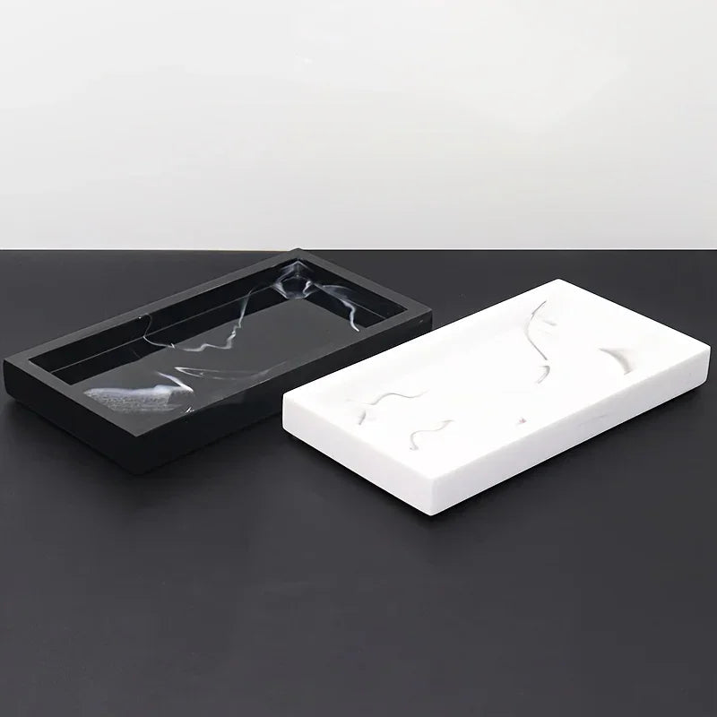 Tray - Bathroom Organizer White Small