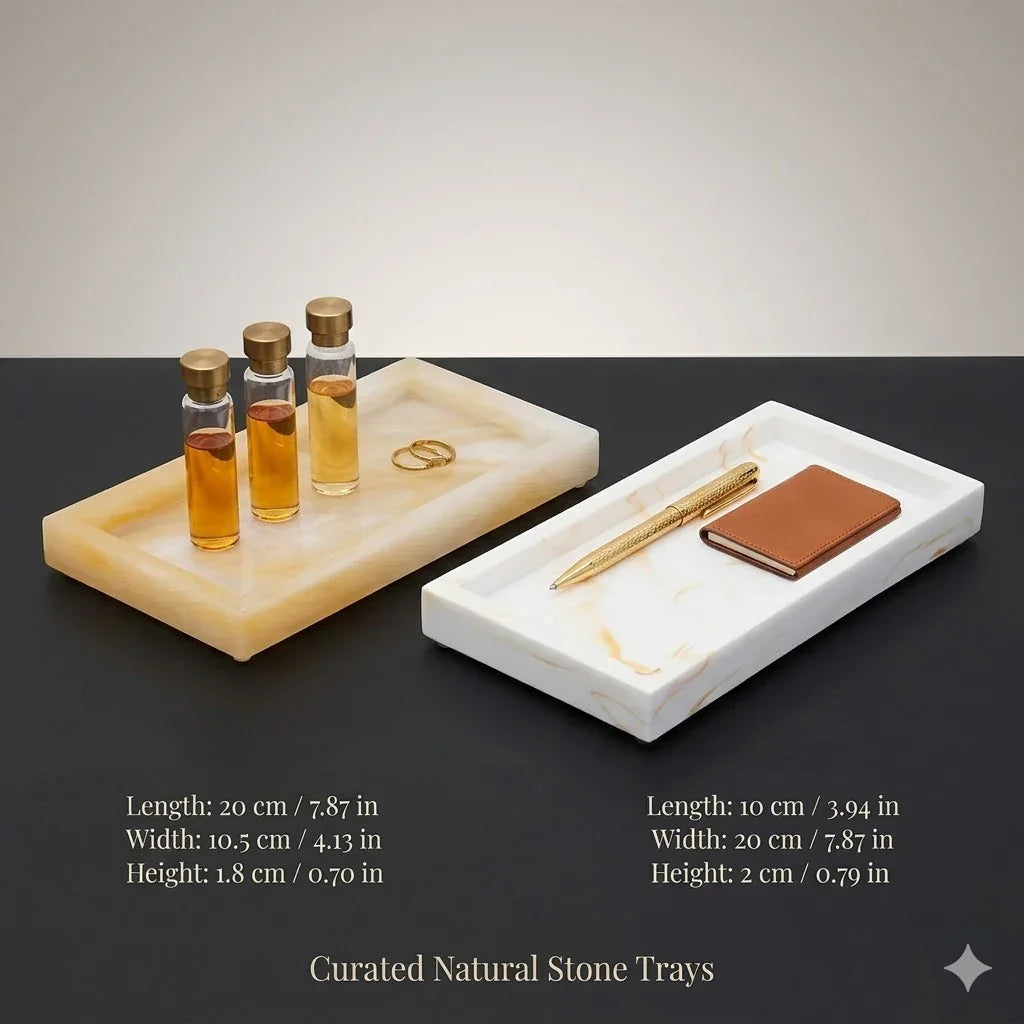 Tray - Bathroom Organizer White Small