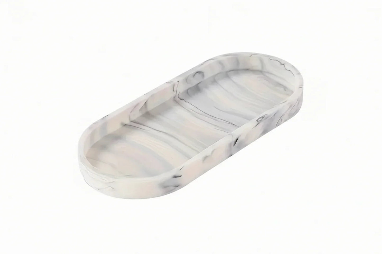 Vanity Tray - Bathroom Silicone Countertop Organizer