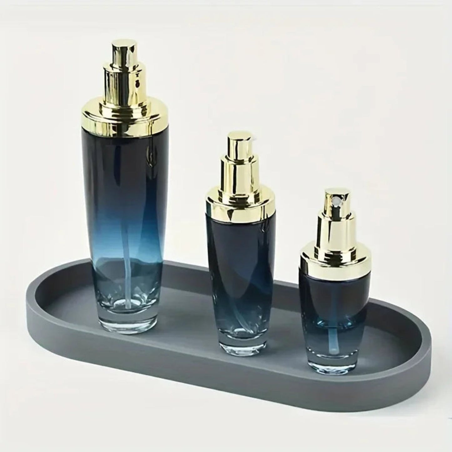 Vanity Tray - Bathroom Silicone Countertop Organizer