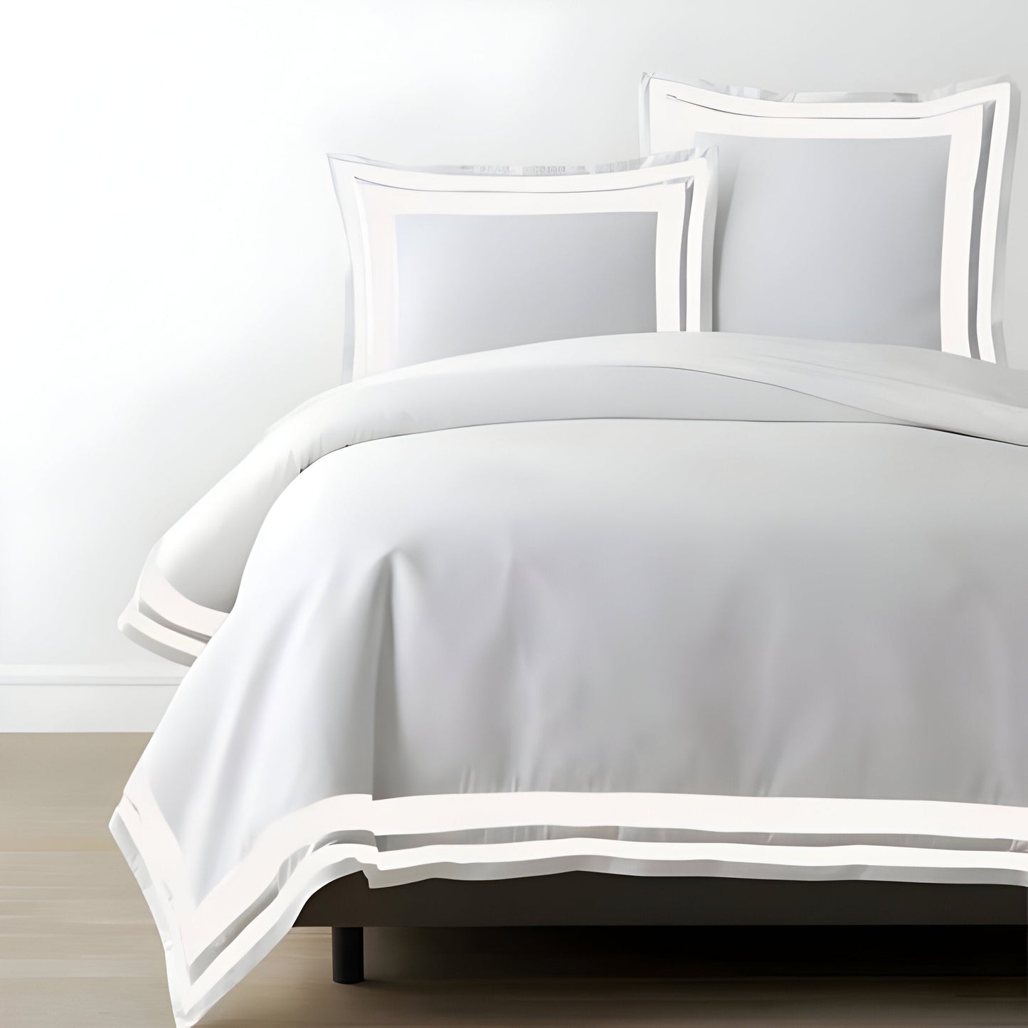 400TC Cotton Sateen Double Border Frame Duvet Cover Set