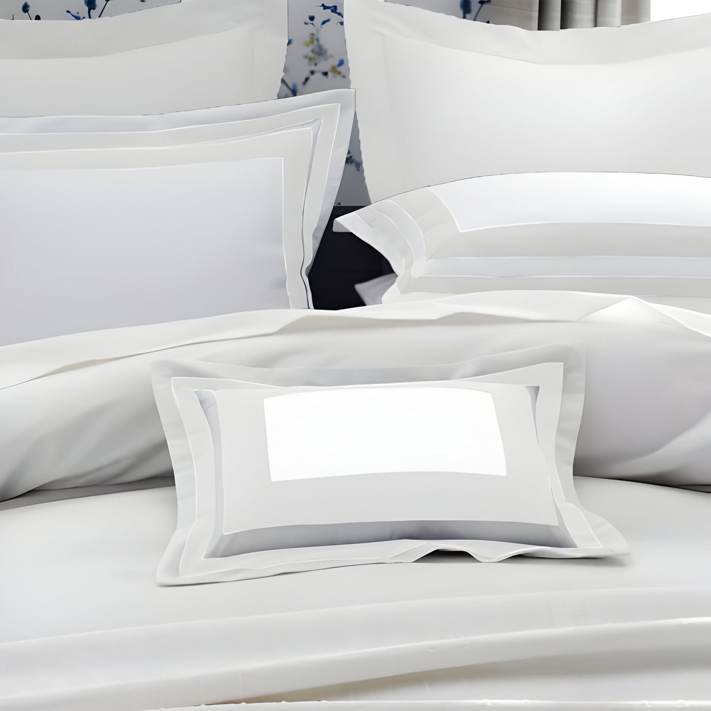 400TC Cotton Sateen Double Border Frame Duvet Cover Set