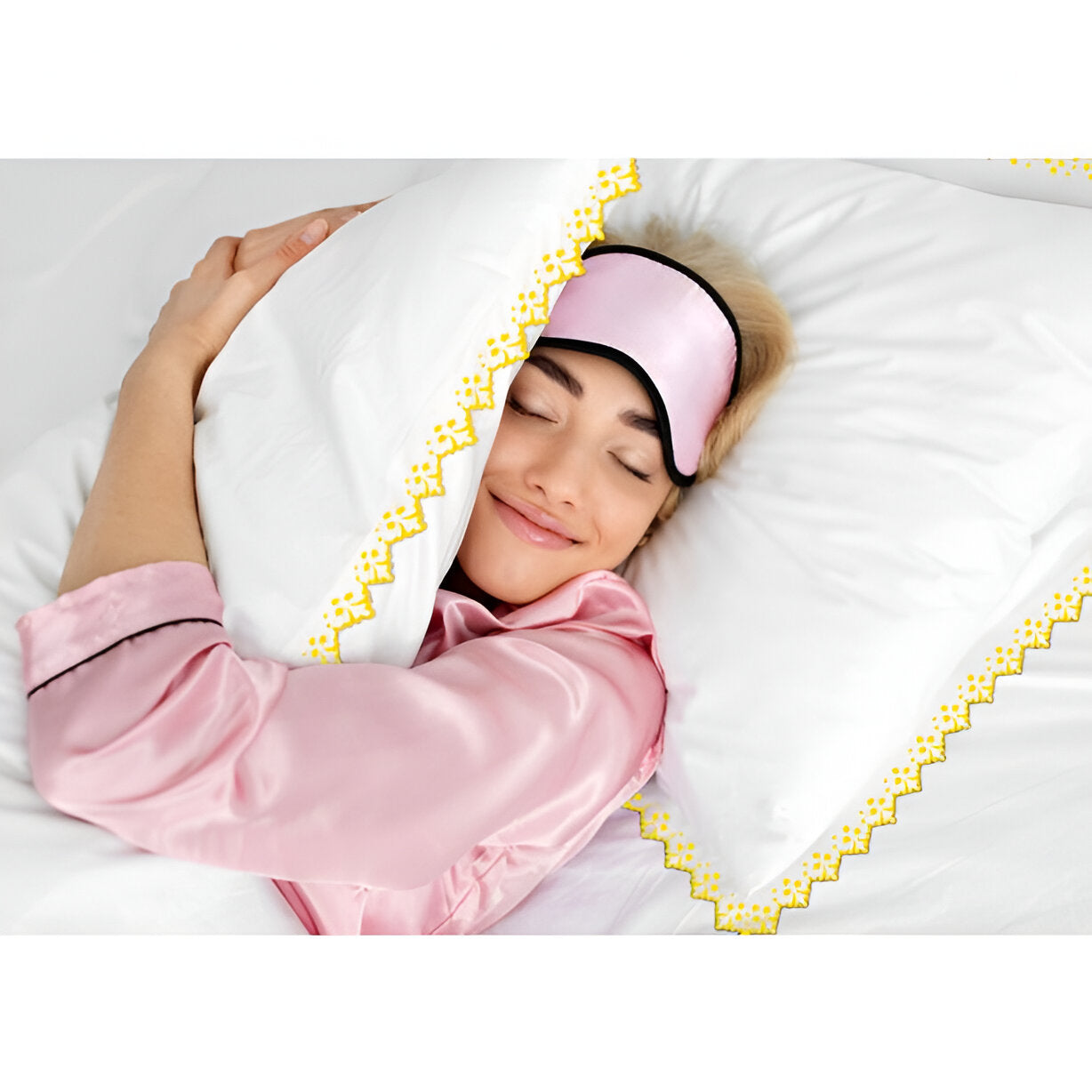Elegant Flower Embroidered Duvet Cover Set